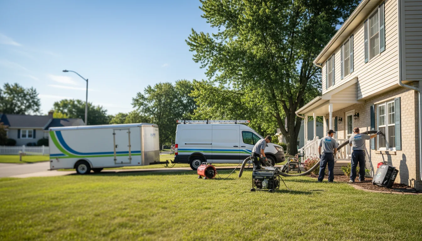 Flooded Basement Restoration And Cleanup With Repair in Madison, NY near me